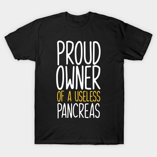 Diabetes Diabetic Pancreas T-Shirt by Imutobi